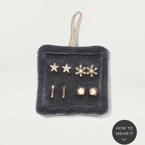 NEW! Loft Winter Stud Earring Set